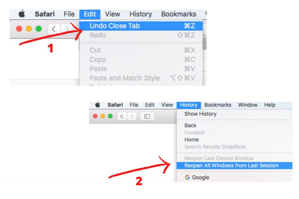 How To Restore Recently Closed Tabs