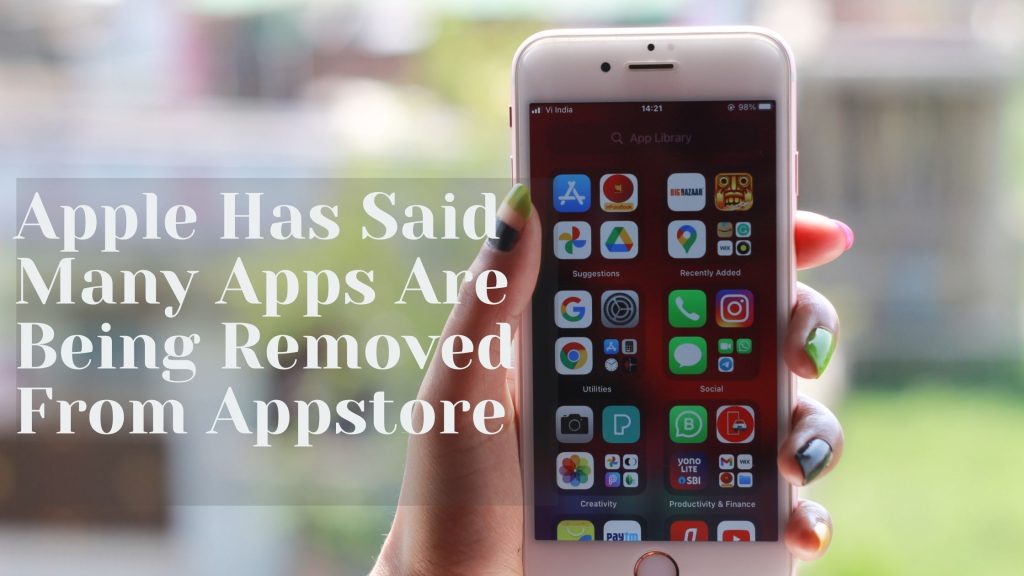 Many Apps Are Being Removed From Appstore
