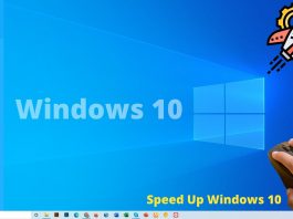 How To Speed Up Windows 10