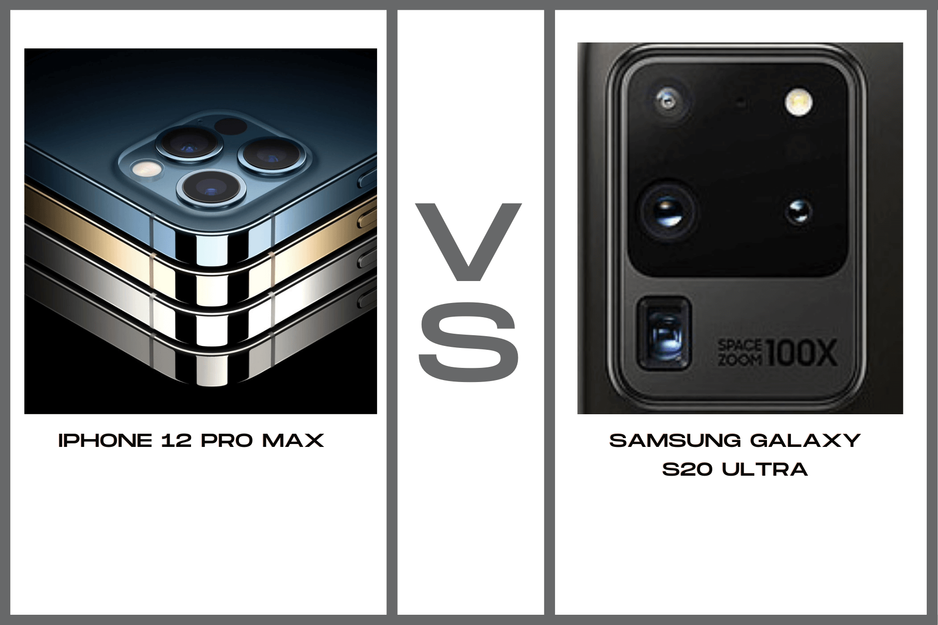 iphone 12 pro max vs samsung galaxy s20 plus