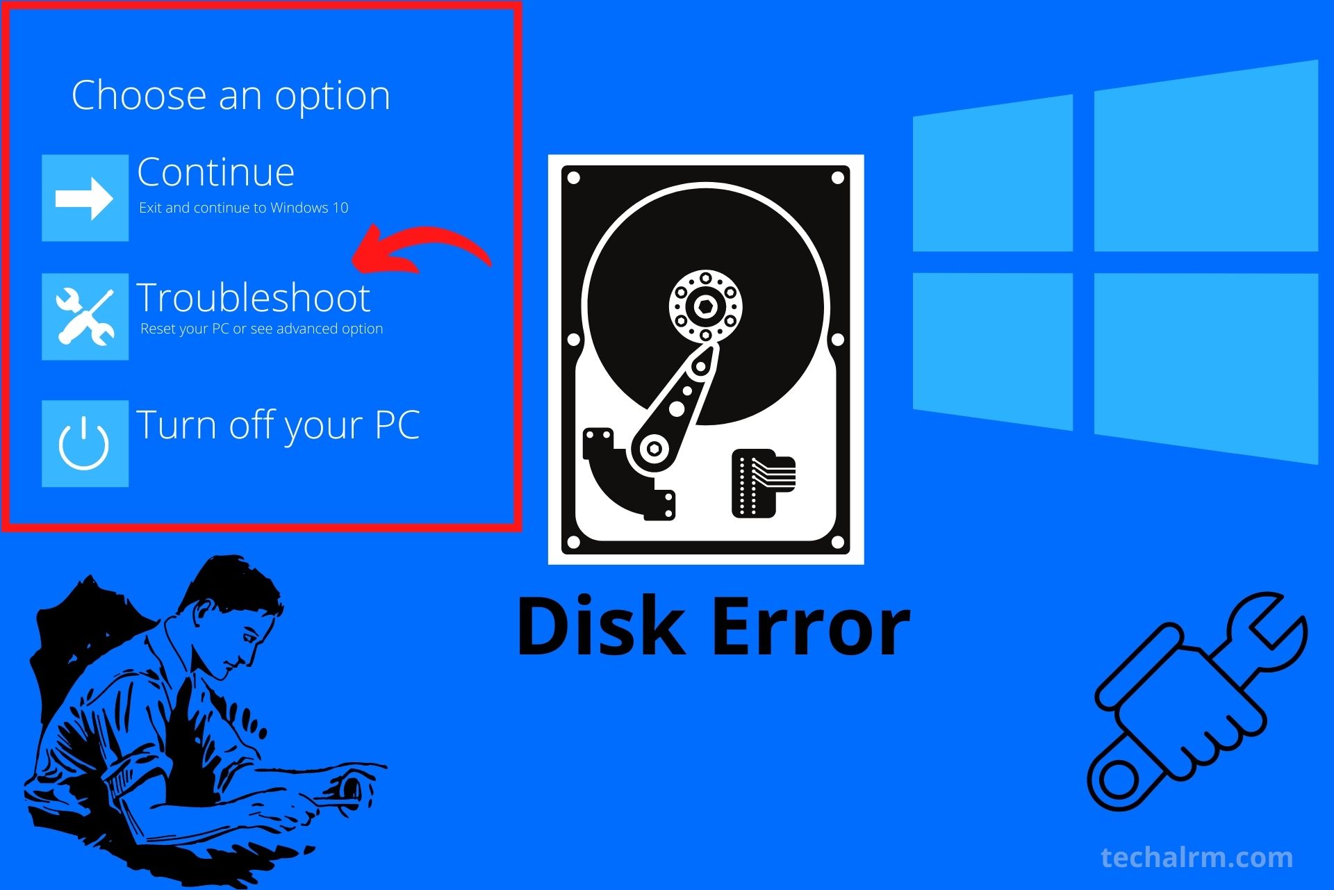 How To Repairing Disk Errors Windows Different Ways Techalrm
