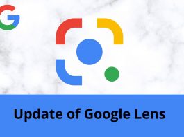 Update of Google Lens