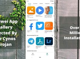 huawei app gallery infected