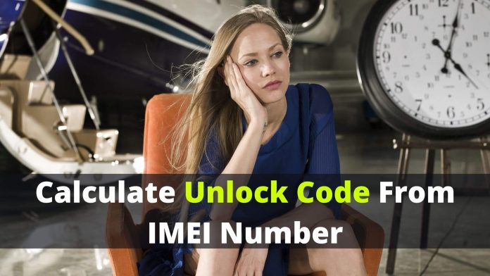 calculate unlock code from imei