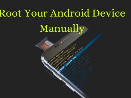 root android manually