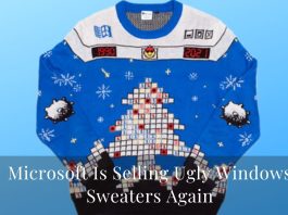 Microsoft Is Selling Ugly Windows Sweaters Again