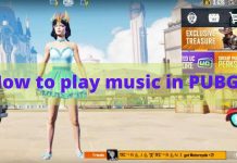 How to play music in PUBG? play music in pubg