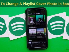 How To Change A Playlist Cover Photo In Spotify