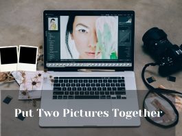 How To Put Two Pictures Together
