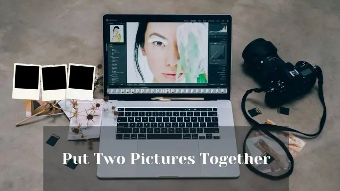 How To Put Two Pictures Together