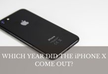 WHICH YEAR DID THE iPHONE X COME OUT? WHICH YEAR DID THE iPHONE X COME OUT